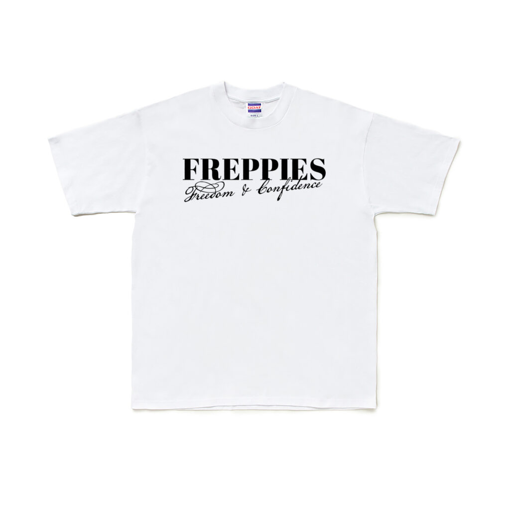 211311-174673-00002wht-f Freppies Tシャツ