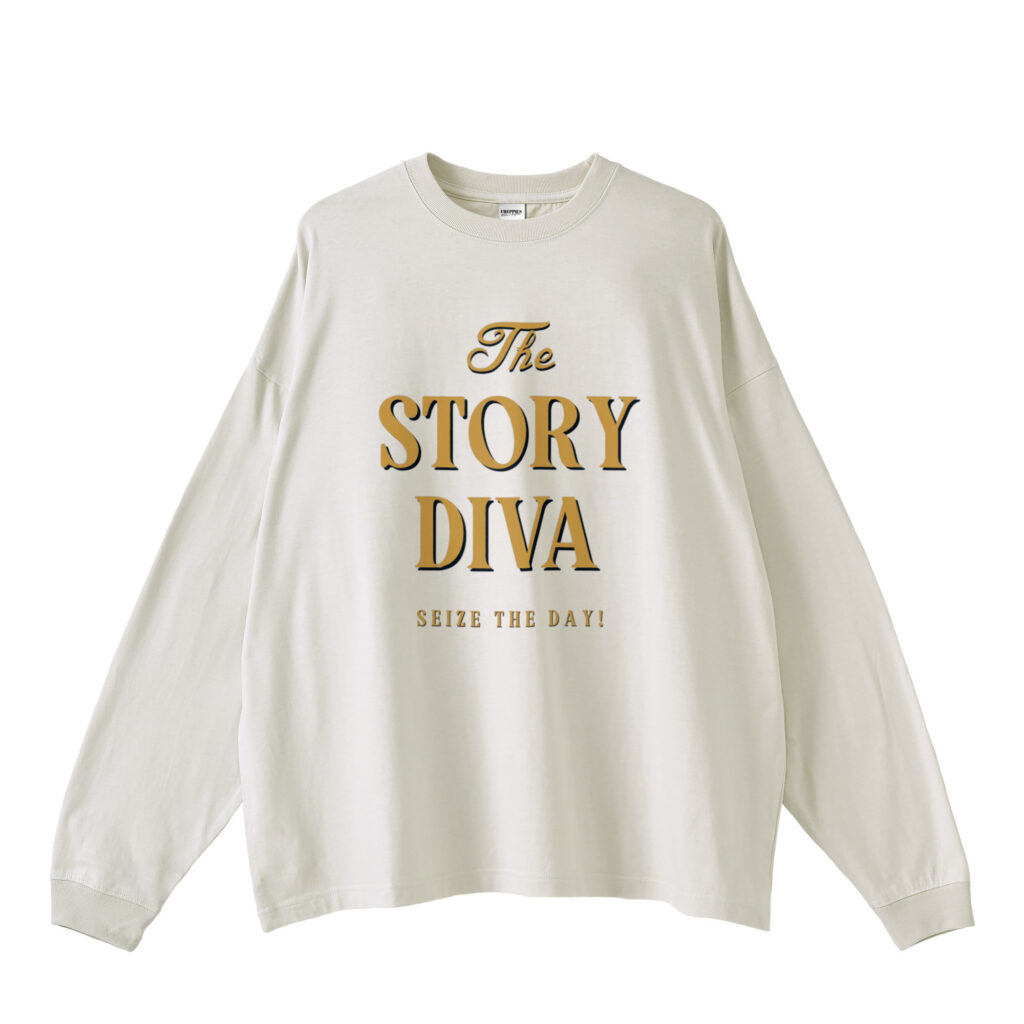 au9251-174673-00004gry-f STORY DIVA T-shirt